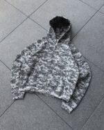 A Mertra Camo Hoodie Black