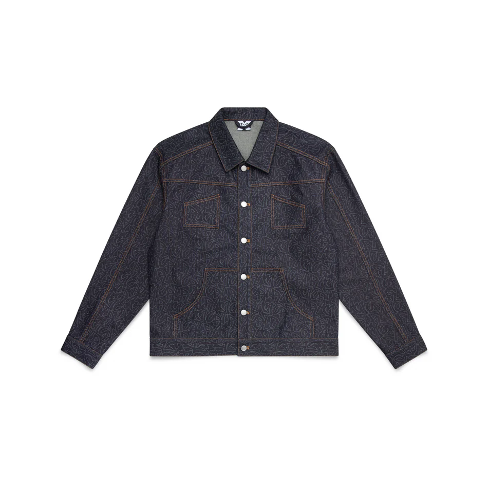 Frame65 Mertra All Ova Raw Denim Jacket