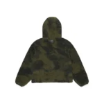 A Mertra Ninja Fleece Hoodie Moss Green