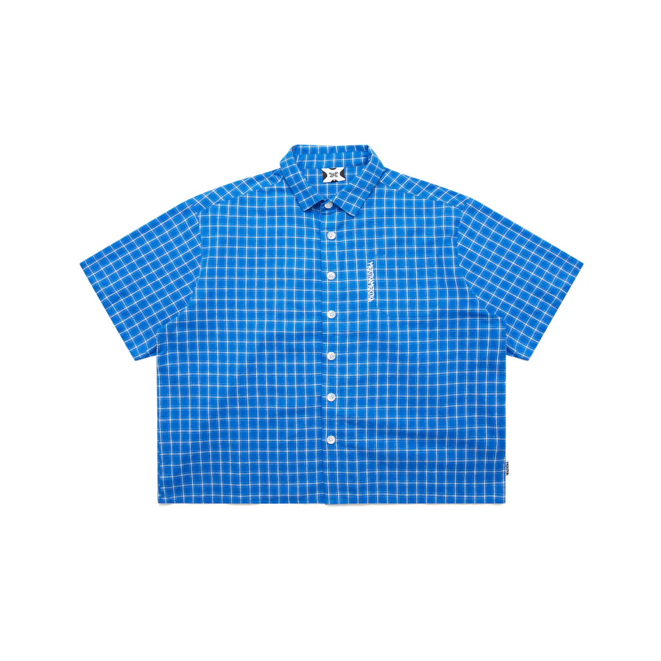 s3 Mertra Plaid Shirts (Lapis)